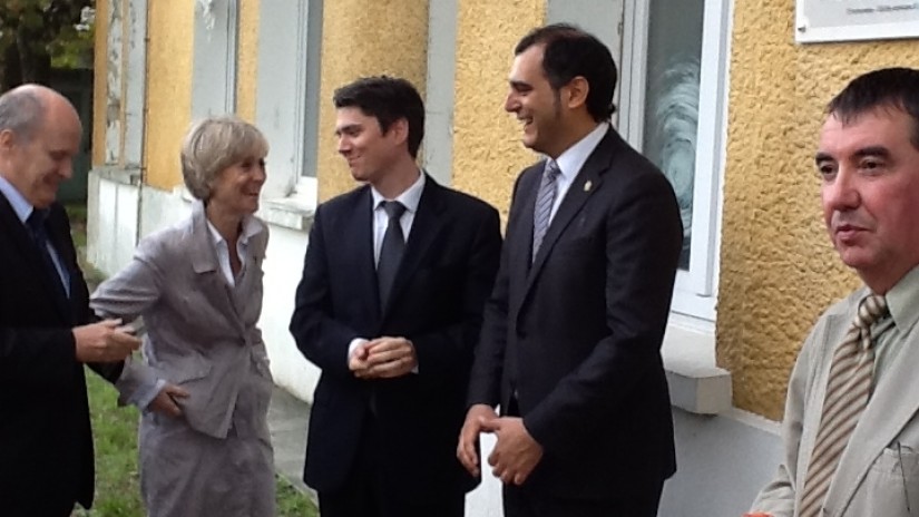 El alcalde de Santurtzi y representante de EUDEL acude como invitado a los actos de homenaje a los niños de la guerra en Oléron y La Rochelle