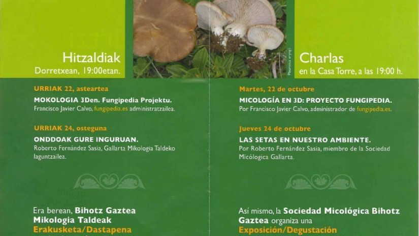 XX. Aste Mikologikoa Santurturtzi Urriak 22-24-27