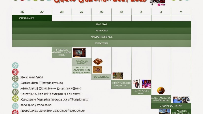 Gazte Gabonak 2014-2015