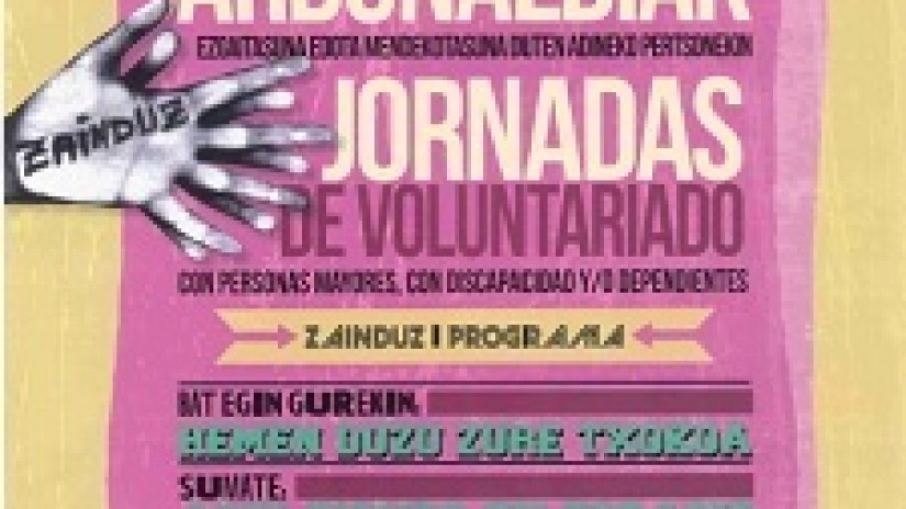 Santurtzi celebra las I Jornadas de Voluntariado con asociaciones que trabajan con personas mayores, con discapacidad o dependientes