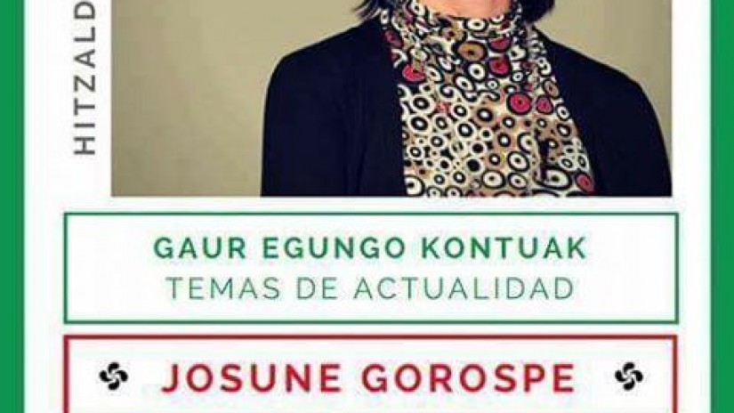 Charla de Josune Gorospe