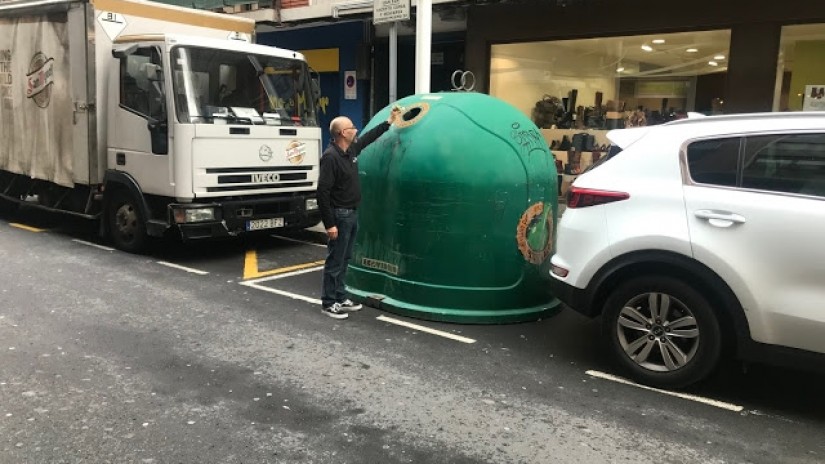 Santurtzi promueve el reciclaje de envases de vidrio en la hostelería, donde se genera el 50% del total del municipio