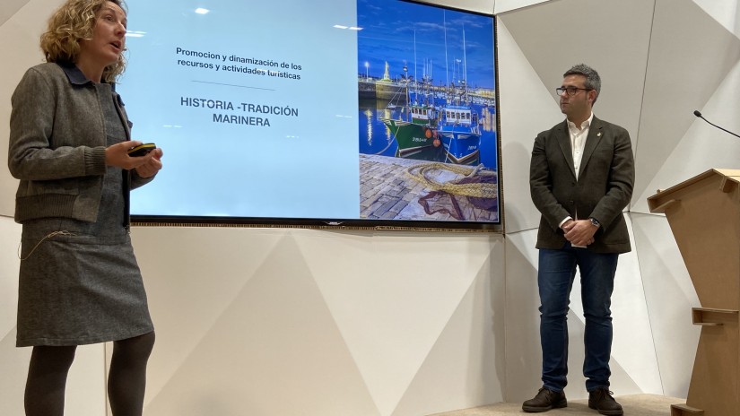 Santurtzi presenta en FITUR su oferta turística adaptada a las necesidades de personas con dificultades auditivas o visuales