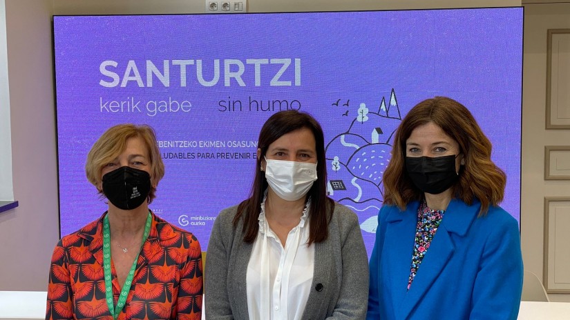 El Ayuntamiento de Santurtzi establecerá, por consulta popular, espacios libres de humo en su municipio