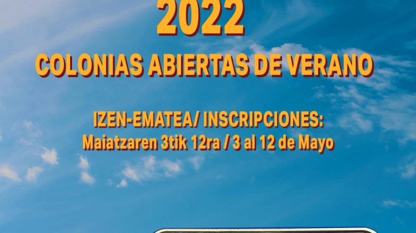 Santurtzi abre el plazo de inscripción para sus Colonias de Verano