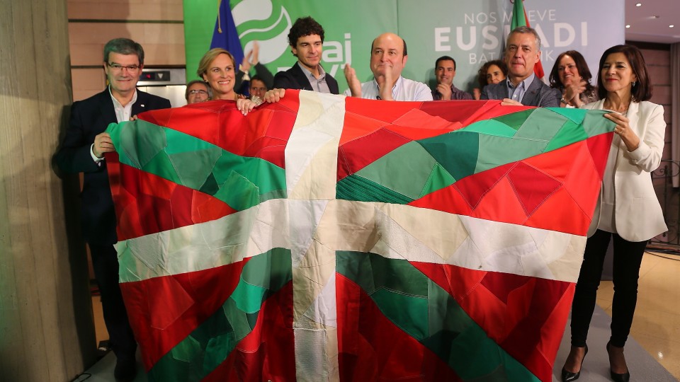 Incontestable victoria de EAJ-PNV en las tres capitales y en los tres Territorios de la CAV que se extiende a las Elecciones Europeas