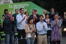 Jose Luis Bilbao con Ricardo Ituarte en Santurtzi