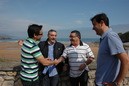 Candidatos de Ezkerralde en la Playa de La Arena