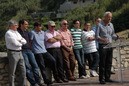 Candidatos de Ezkerralde en la Playa de La Arena