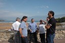 Candidatos de Ezkerralde en la Playa de La Arena