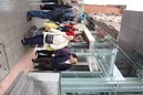 Ricardo Ituarte inaugura el ascensor del Grupo Lapurdi