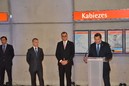 Metro Kabiezes geltokiaren Inaugurazioa