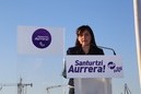 Presentación de la iniciativa Santurtzi Aurrera - Aintzane Urkijo